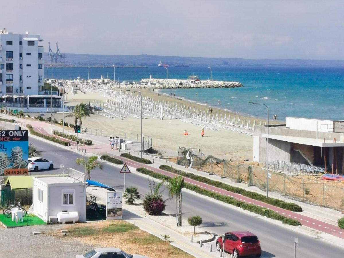 Sea-Esta Seaview Apartment, 200 Meters To The Beach Larnaca Buitenkant foto
